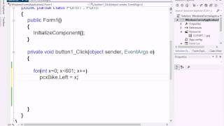 2  برنامج تحريك يمين ويسار عجل بلغة C# screenshot 3