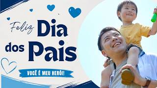 FELIZ DIA DOS PAIS - HOMENAGEM DIA DOS PAIS - MENSAGEM LINDA PARA OS PAIS 💙😭