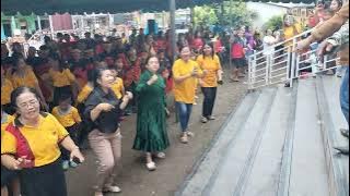 Maena Massal ulang tahun ke 100 Jemaat BNKP Hiliweto Gido