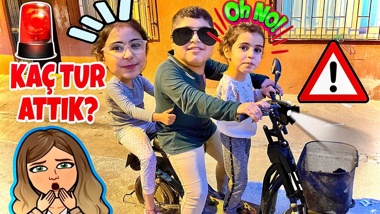 ELEKTRİKLİ BİSİKLET SÜRDÜK??**ABİM ÇOK SİNİRLENDİ!!!