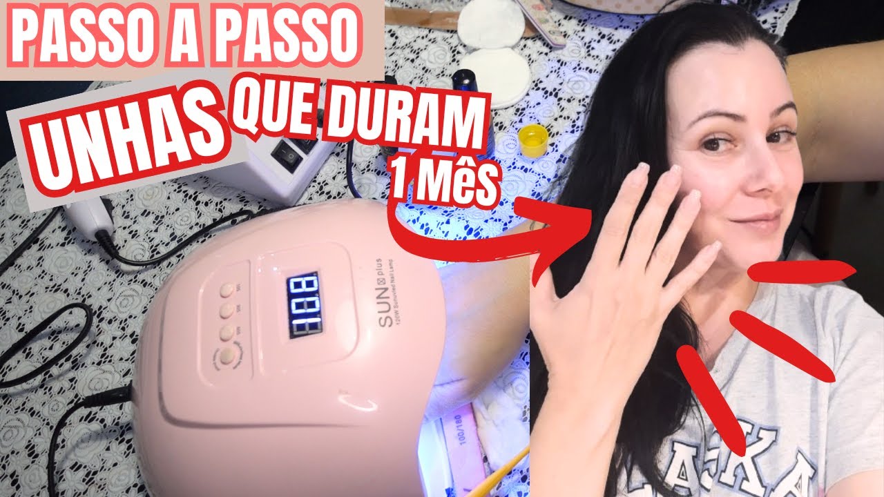 COMO FAÇO UNHA DE GEL EM CASA SOZINHA| PASSO A PASSO| TOQUE MATERNO VLOGS