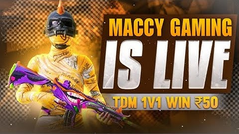 1V1 TDM STREAK MATCHES | 1V1 TDM ROOM LIVE | BGMI CUSTOM ROOM LIVE