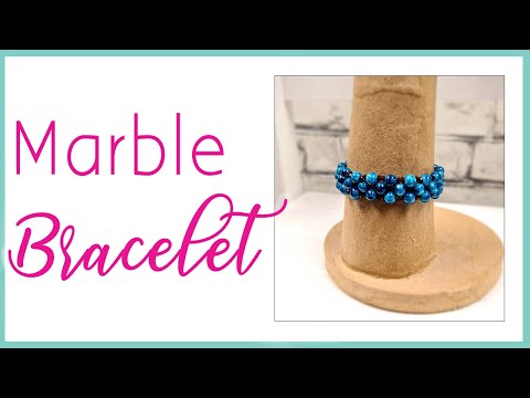 How to make a gorgeous Marble Bracelet