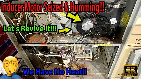 Furnace Inducer Motor Humming Motor Not Spinning FIX | Furnace Shut Down In The Middle Of The Night!