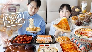 Buy everything you want at traders like Costco💚Korea Large Super Eating Show Review|Shopping vlog :D