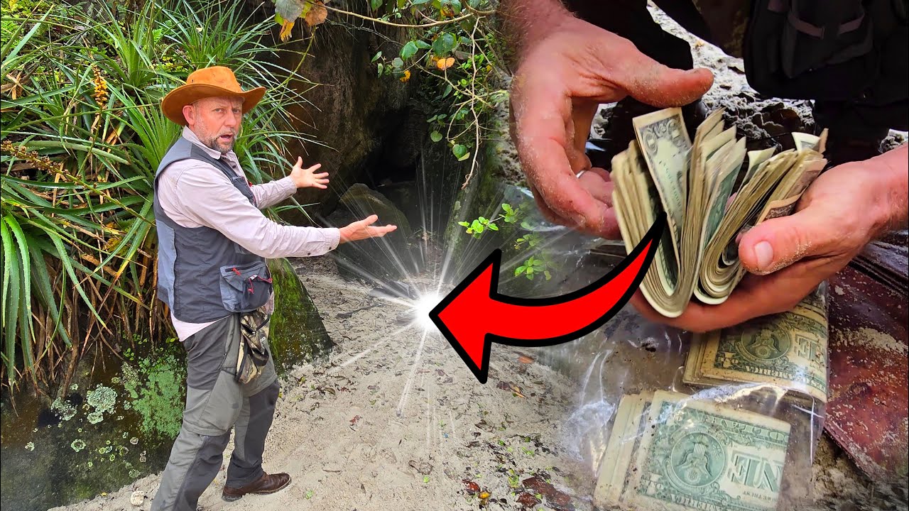 GRUTA na PRAIA escondia uma GRANDE FORTUNA