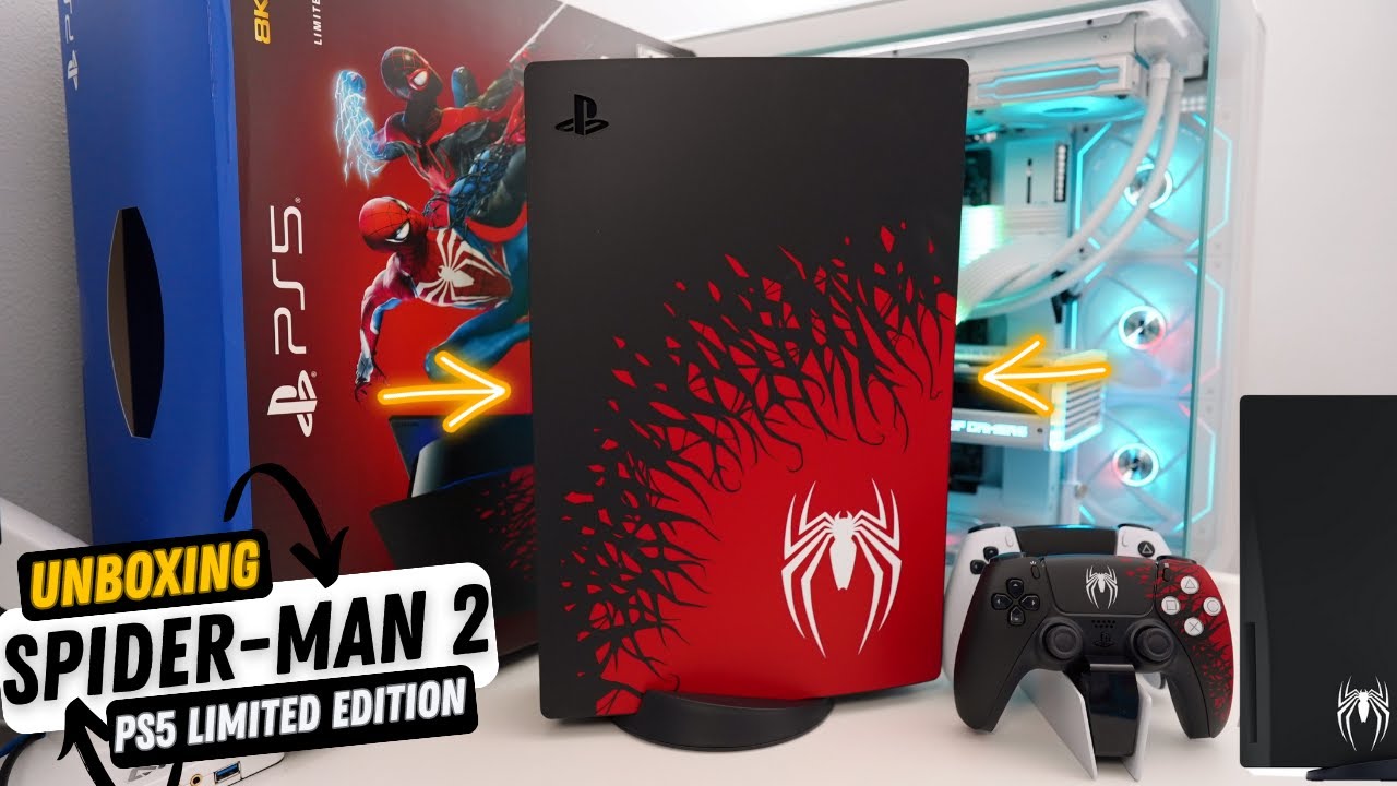 Console PS5 Standard Edition Limitée Spider-Man 2