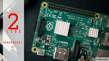BLINKING 2 LEDs | Raspberry Pi | Kolbenkraft