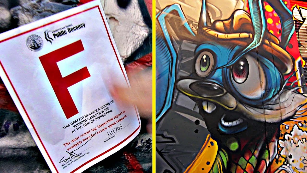 best and worst graffiti in l a youtube