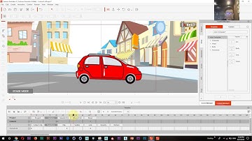 Testing Cartoon animator 4 ( Motion Car Wheel) by: You Tith