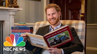 Prince Harry Helps 'Thomas And Friends' Celebrate 75th Anniversary | NBC News
