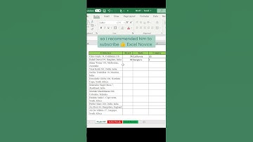 Excel Flash Fill || Auto fill