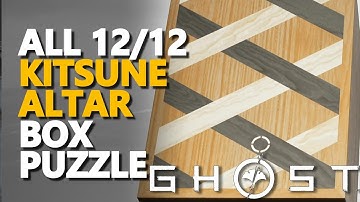All Kitsune Altar Box Puzzle Ghost of Yotei