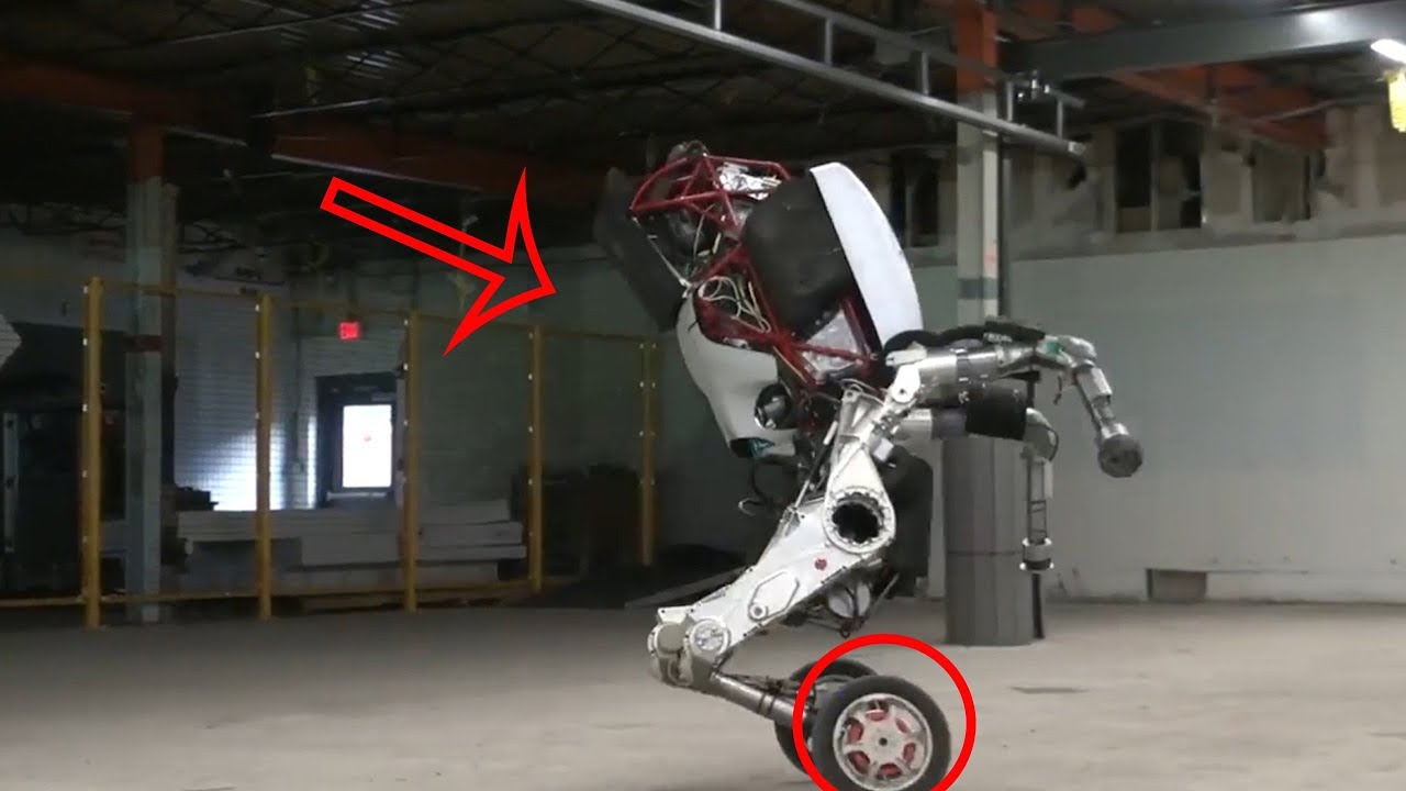 boston dynamics wheeled robot