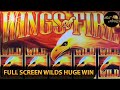 Full screen wilds huge winmax bet wings of fire high risk bonus massive payout slot machine