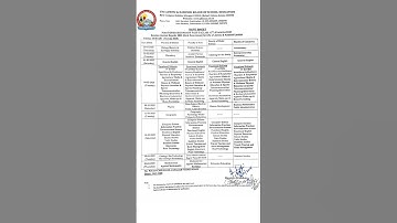 DateSheet of Class 12th Annual Regular 2025 Hard Zone Areas of Jammu & Kashmir/Ladakh | JKBOSE