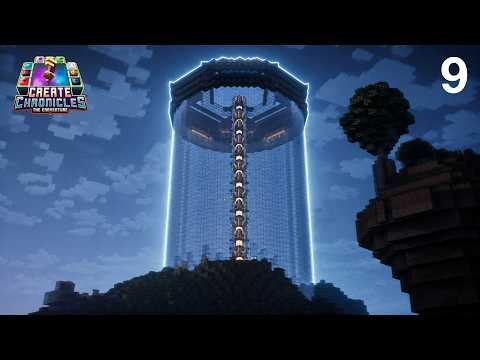 Gua membangun REAKTOR ENERGI di Minecraft Create Mod