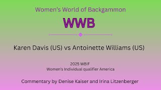 Antoinette Williams (US) vs Karen Davis (US)
