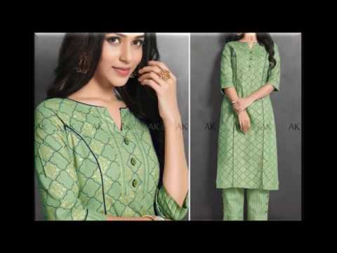 Fancy Party Wear Kurti With Pant | Latest Kurti Designs