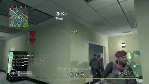 Cod4 Amazing No Scope Feed + Triple Kill! +30!