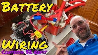 New Battery Cables, Switch And Battery Monitor (Project Lottie EP26) by Refit and Sail 8,861 views 6 months ago 22 minutes