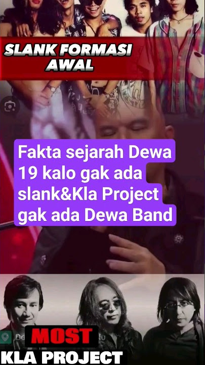 Ahmad Dhani Blak Blakan kalo gak ada Slank kla project gak ada Dewa 19 #dewa19 #slank #klaproject