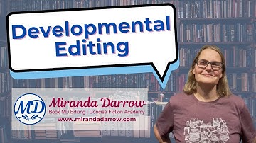 Developmental Editing by Miranda Darrow