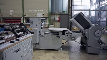 Stahlfolder SSP. Slit, score and perforate.