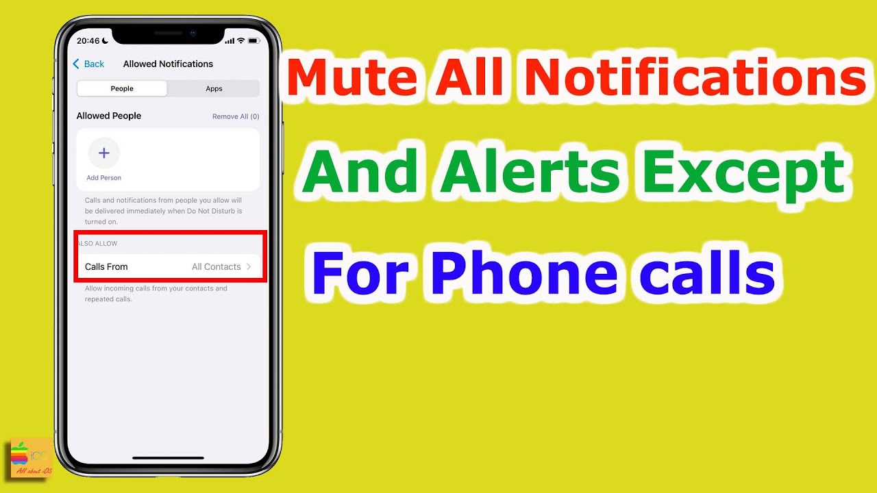 How to MUTE Vibrations, Notification Sounds and Alerts For All Apps