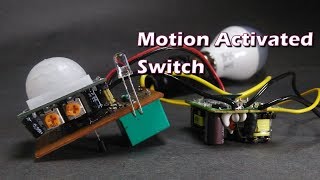 How to Make Motion Activated Lamp Switch