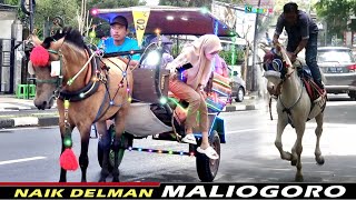 NAIK DELMAN ISTIMEWA ~ Naik Delman MALIOGORO | Malioboro-nya Bojonegoro Jawa Timur