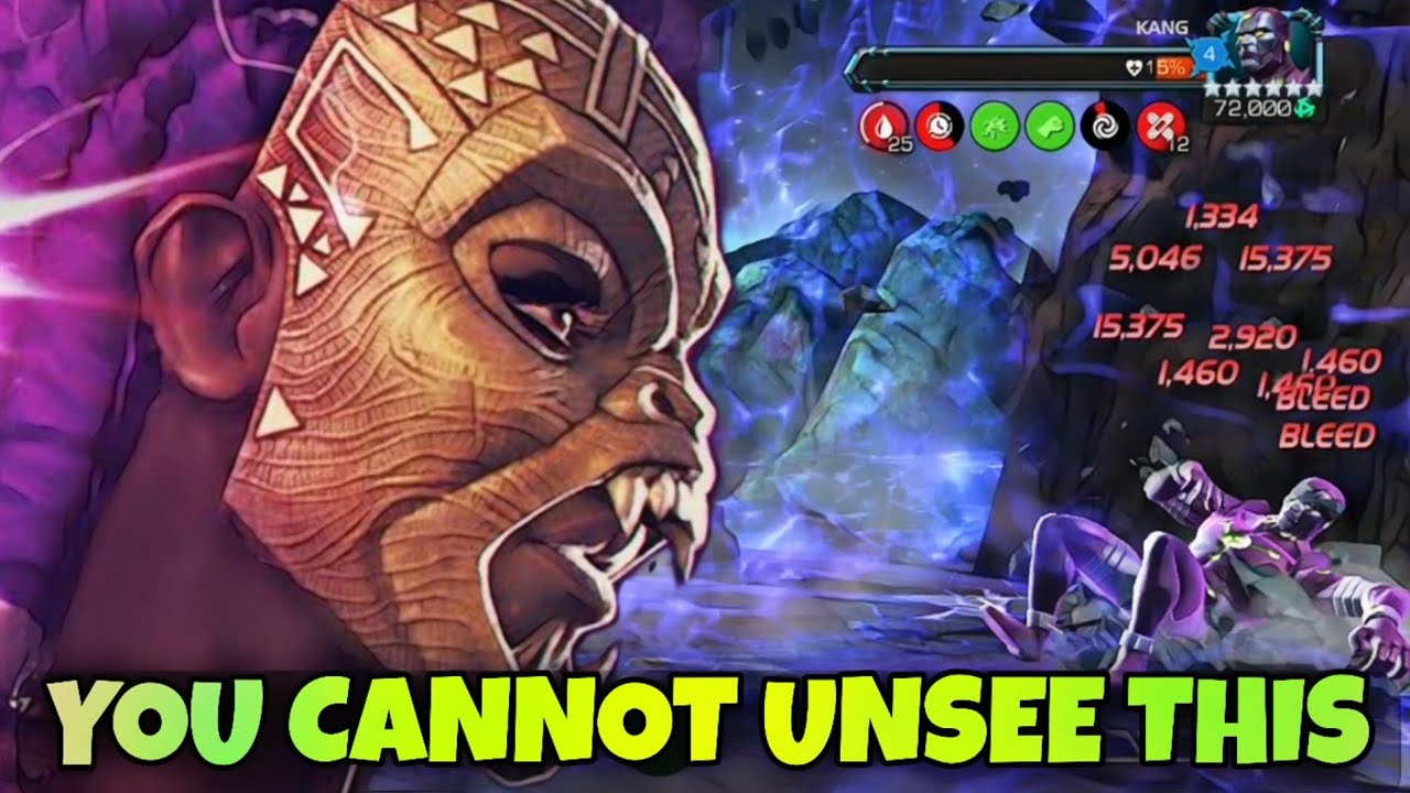 Jabari Panther shreds Superior Kang.. Beyond God tier bleeds | MCOC