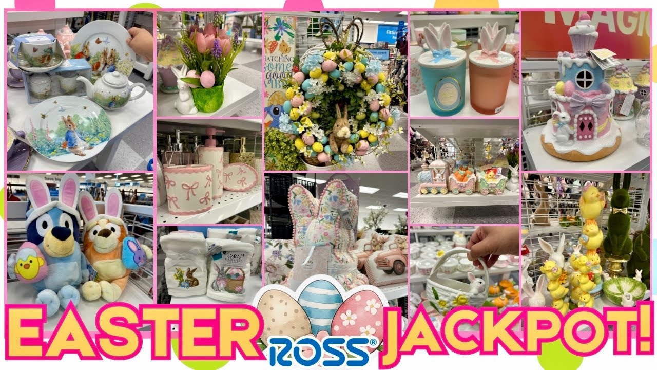 Бегите в Ross! Пасхальный джекпот на украшения 2026 🐰 Ограниченное количество товаров!🧡 Покупайте...