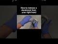 How to remove a deodorant from your right hand #deodarant #hand