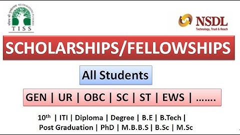 Vidyasaarathi Fellowship |10th / ITI / Diploma / UG / PG | PhD | Up to Rs 40,000 Per Year | NSDL