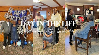 Day in my life|Celebrating my mom’s 80th birthday.