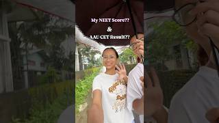 Mur NEET Score?🥹😅🤔|| AAU Exam Result?👀 #assam #assamese #neet #physicswallah #minivlog