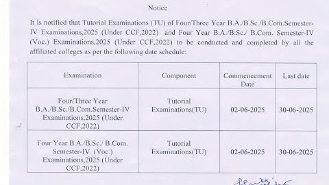 Sem-4 Ccf Official Exam Date | Real Or Fake | Ba/Bsc/Bcom | Calcutta University
