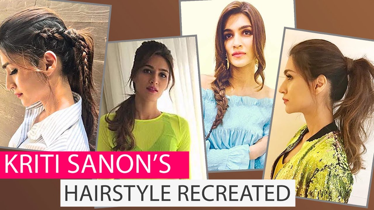 6 Chic Hairstyles By Kriti Sanon For Short Hair