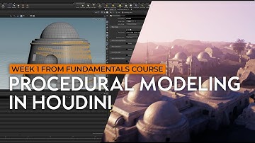 Houdini Beginner Tutorial | Intro To Procedural Modeling (3+ Hours of free lessons)