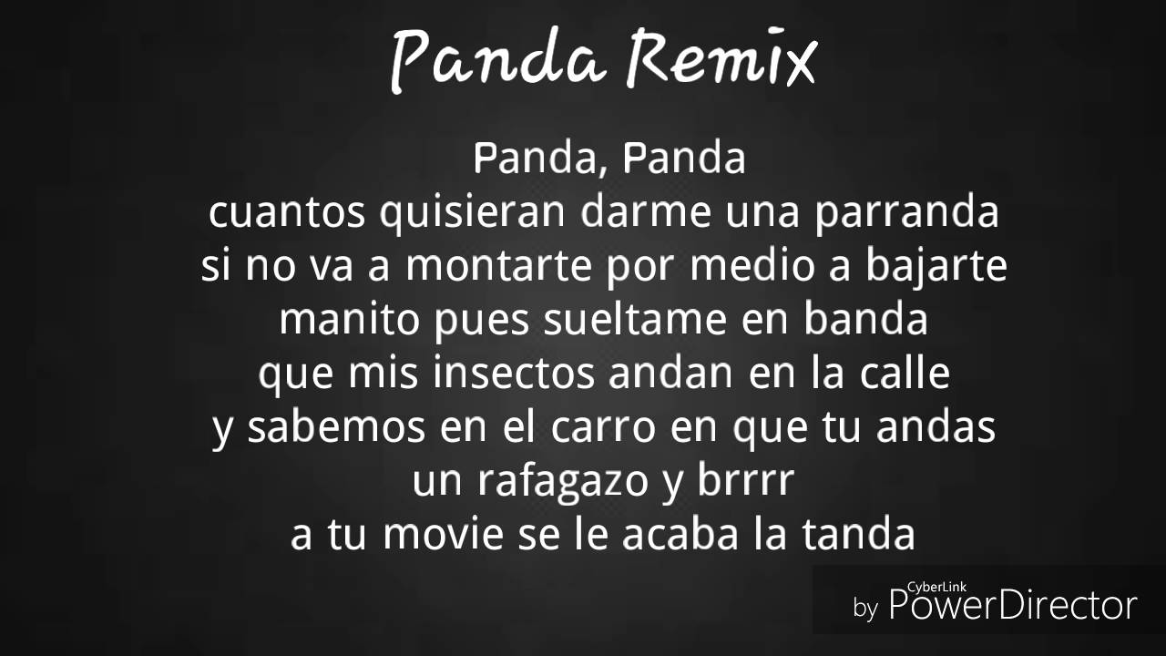 Panda remix Almighty Cosculluela Daddy Yankee ft Farruko (letra) YouTube
