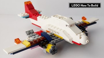 Building a LEGO airplane, using Classic 11003 Bricks and Eyes