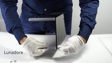 Lunadore Assembly Acrylic Display Case Box Video Guide HH1