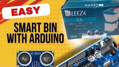 Build a SMART BIN with Arduino & PictoBlox | Ultrasonic Sensor + Servo Motor | DIY Tech Project