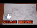 village drawing 1 part