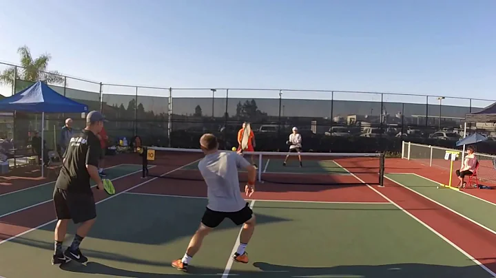 Tustin Winter Pickleball Classic 2017 MD OPEN Roun...