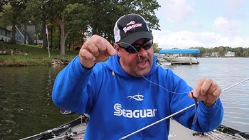 Seaguar "Z Tip" - Mark Zona on Drop Shot Leader Length