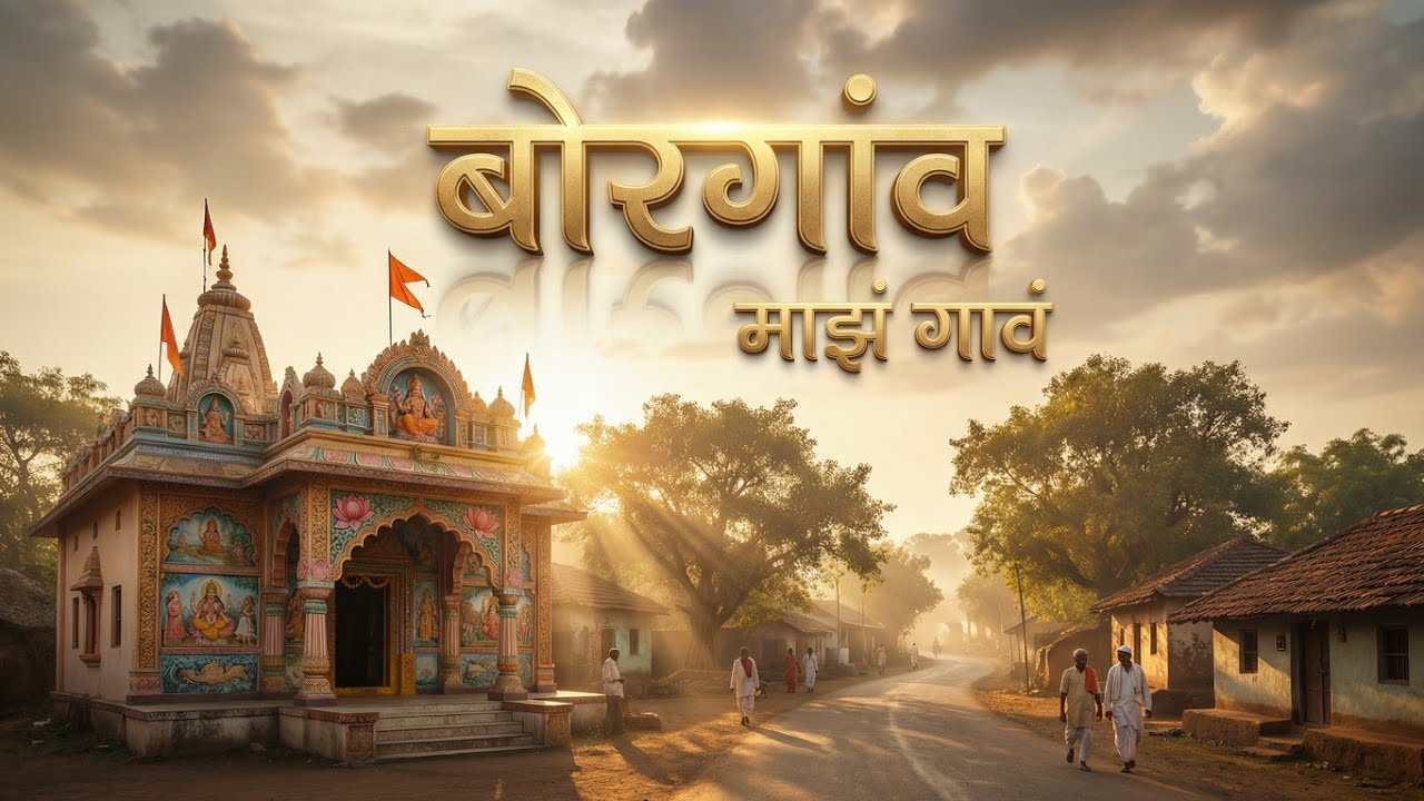 आमचं लाडकं बोरगाव | Borgaon Village Anthem | District Nanded - YouTube