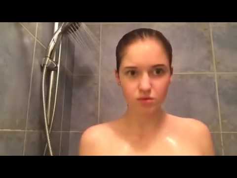Girl in shower