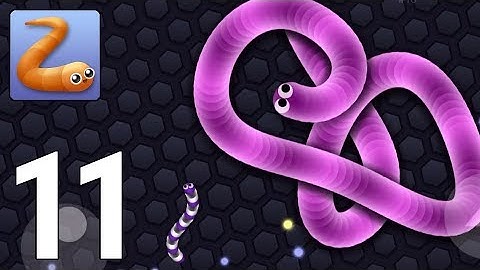 Slither.io Online Gameplay Walkthrough Part 11 [iOS/Android/PC Games]